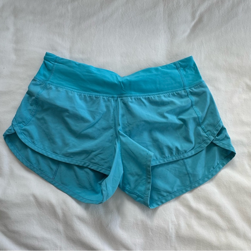 lululemon athletica Turquoise Athletic Shorts